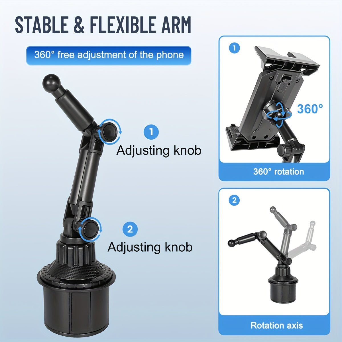 Car Mount for Tablets & Phones