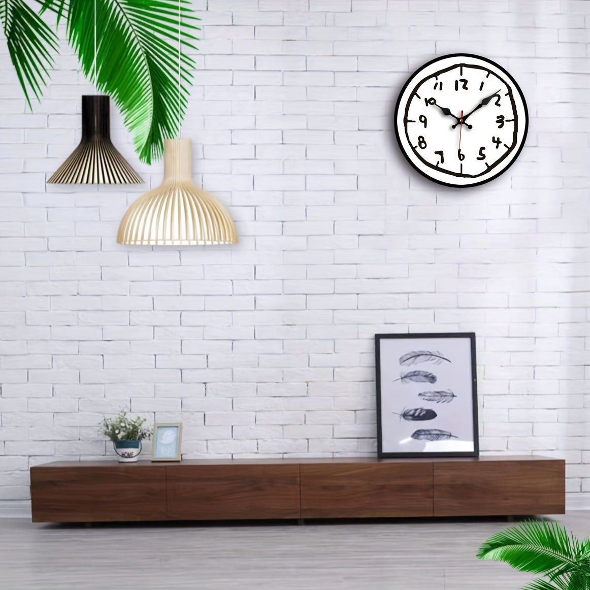 Minimalistic Silent Wall Clock