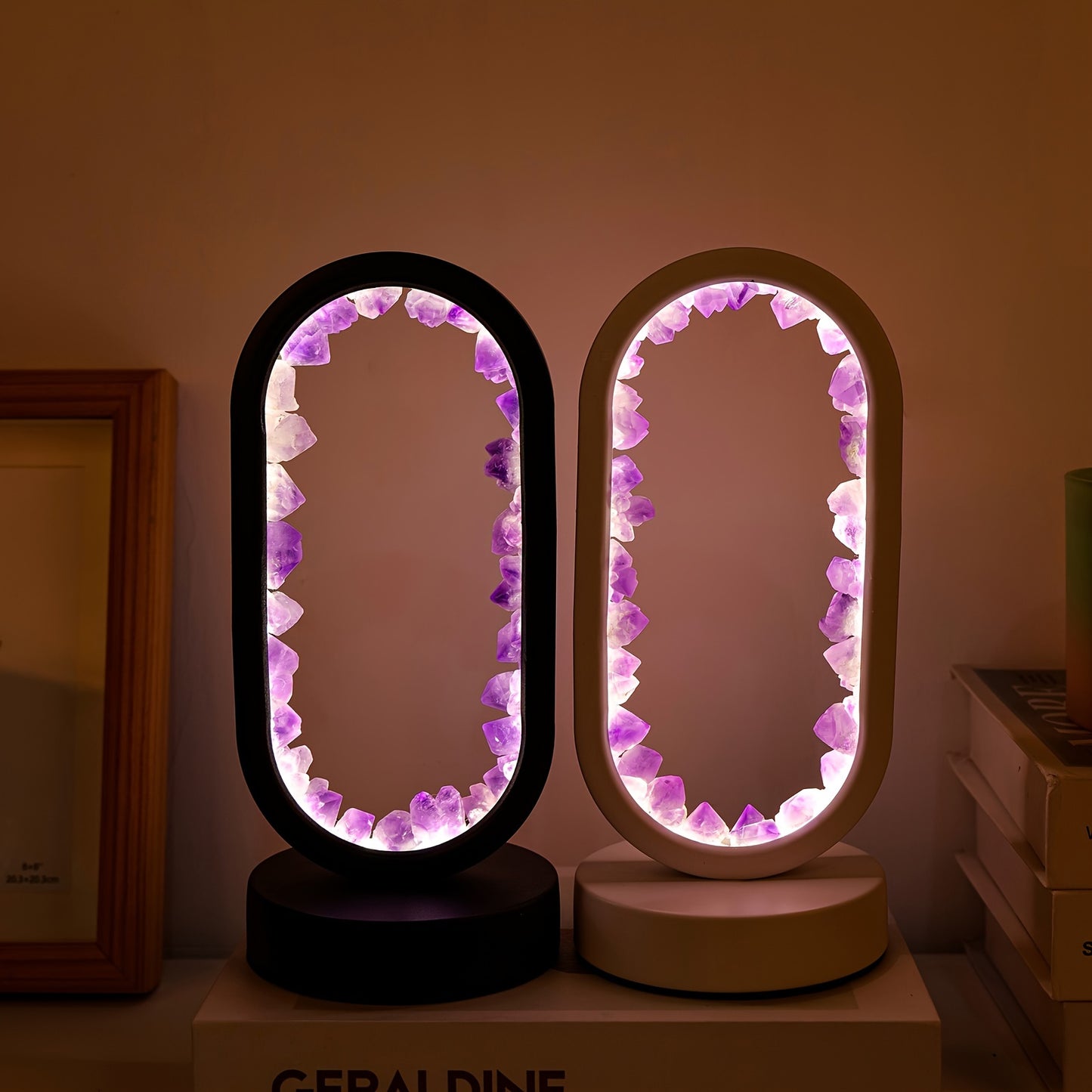 Stone Crystal Bedside Lamp