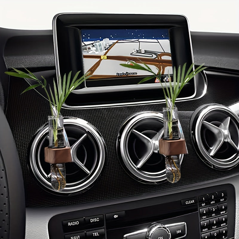 Car Air Glass Vase