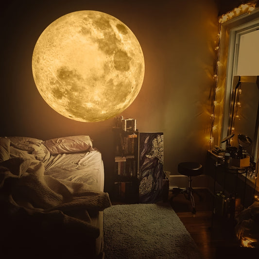 3 Color Moon Lamp