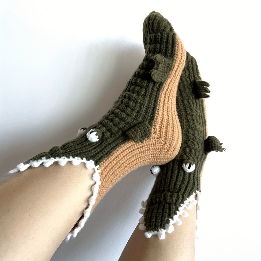 Crocodile Socks