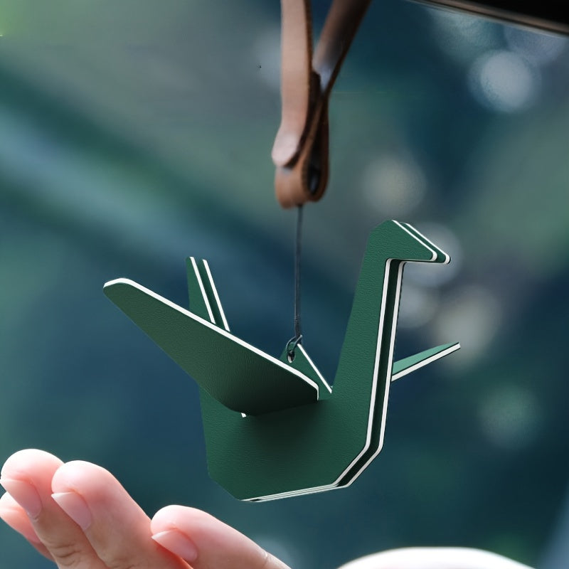 Aromatherapy Paper Crane Car Mirror Hang