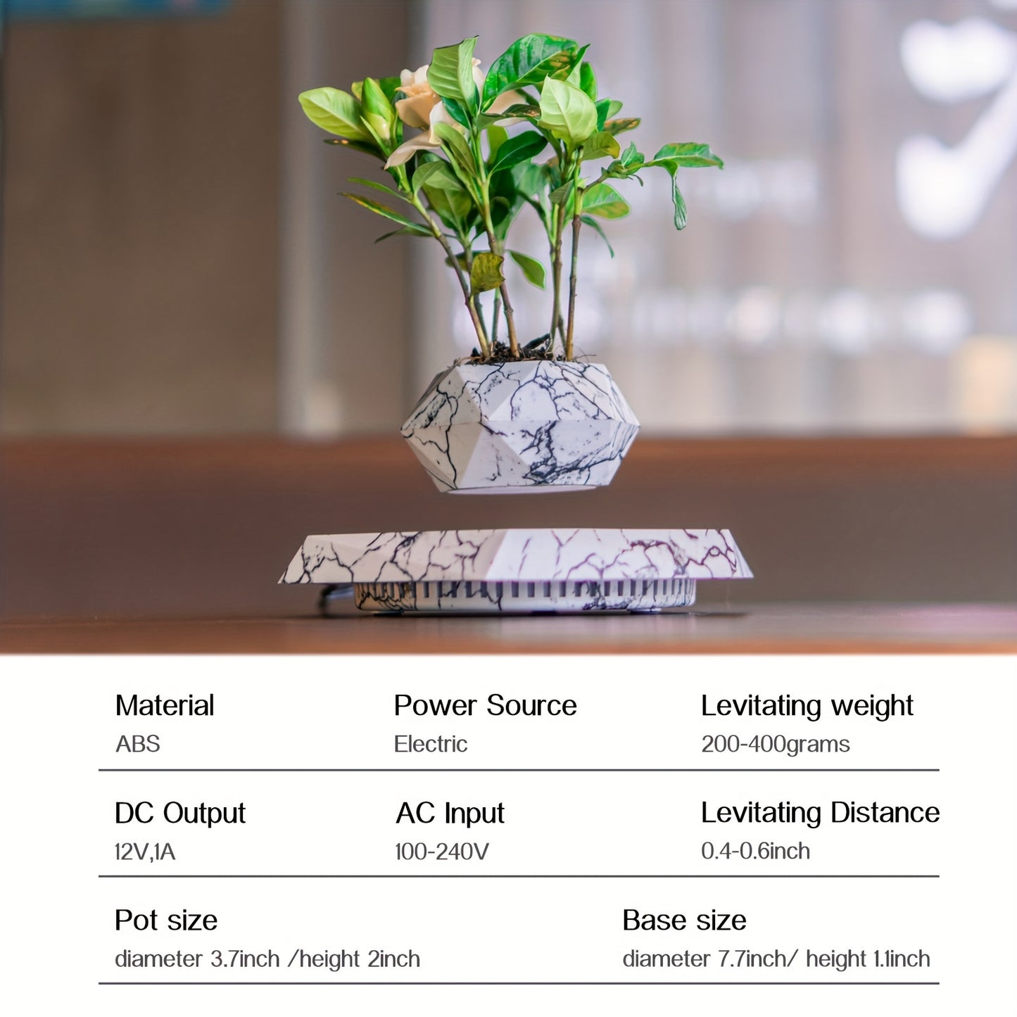 Magnetic Levitating Flower Pot