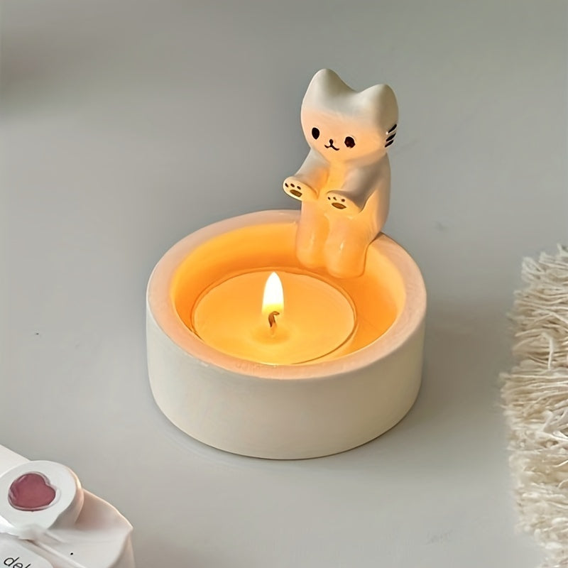 Cat Candles Tray