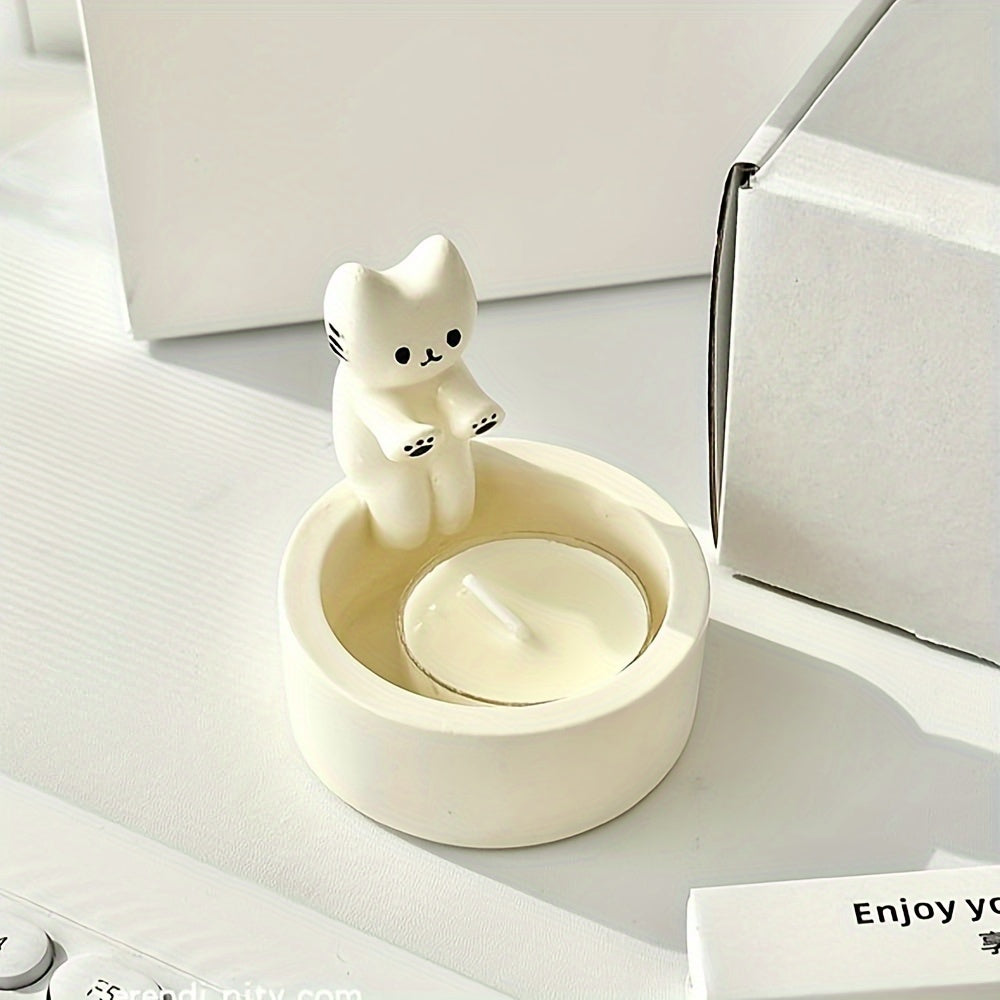 Cat Candles Tray