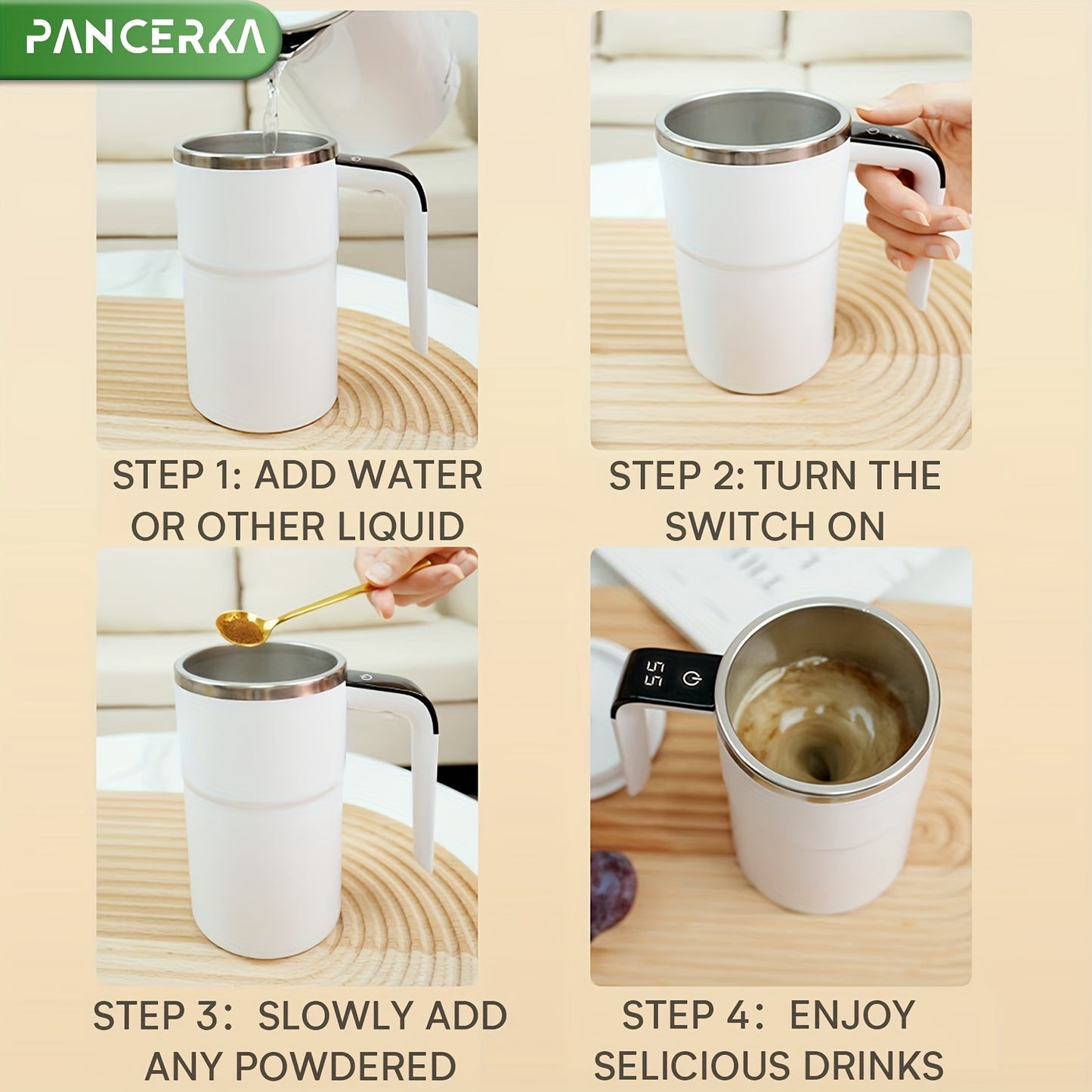 PANCERKA Auto Stirring Cup