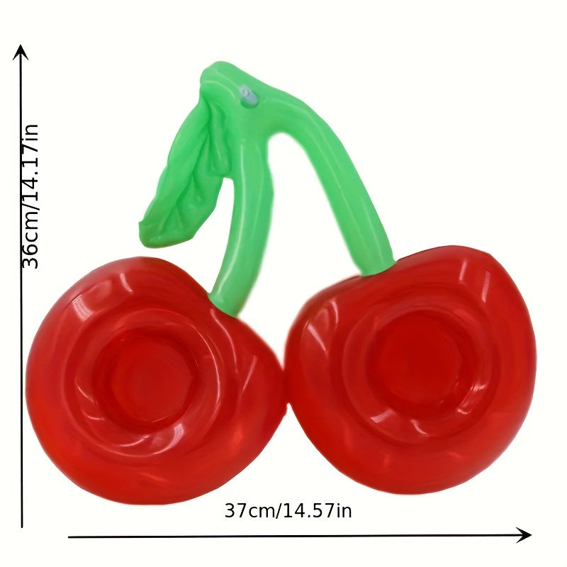 Cherry Shaped Double Floating Cup Holder