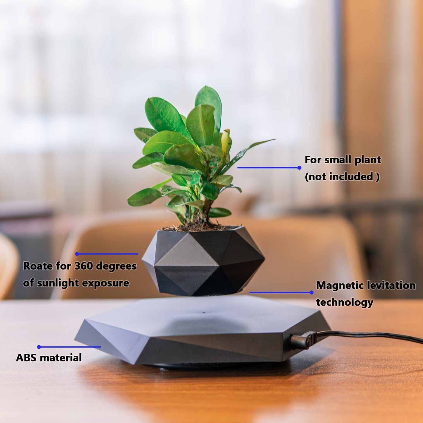 Magnetic Levitating Flower Pot