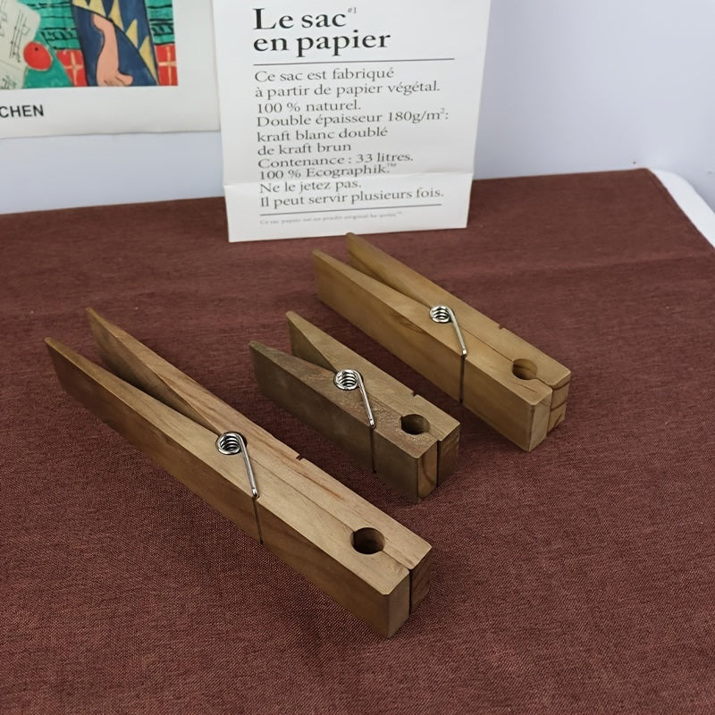 Extra-Large Wooden Towel Rack